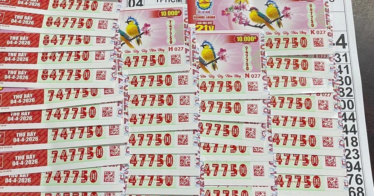 3 người ở TP.HCM trúng 1,2 tỉ đồng xổ số miền Nam, bị trừ thuế bao nhiêu?