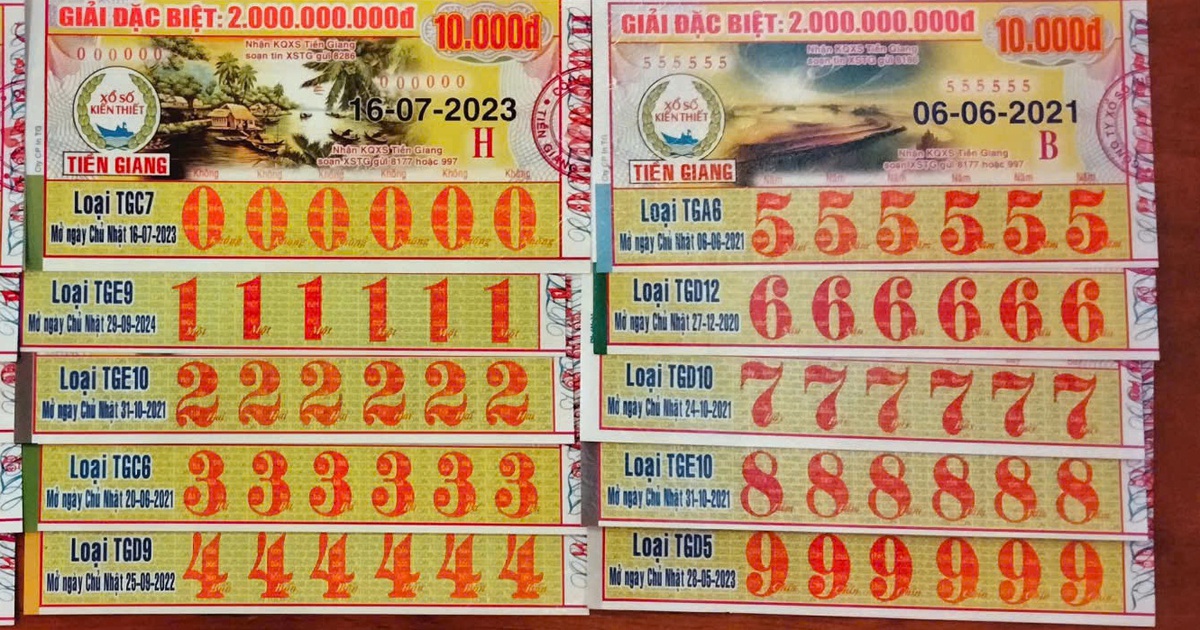 Chàng trai miền Tây sưu tầm vé số độc lạ 888888, 999999… của xổ số miền Nam