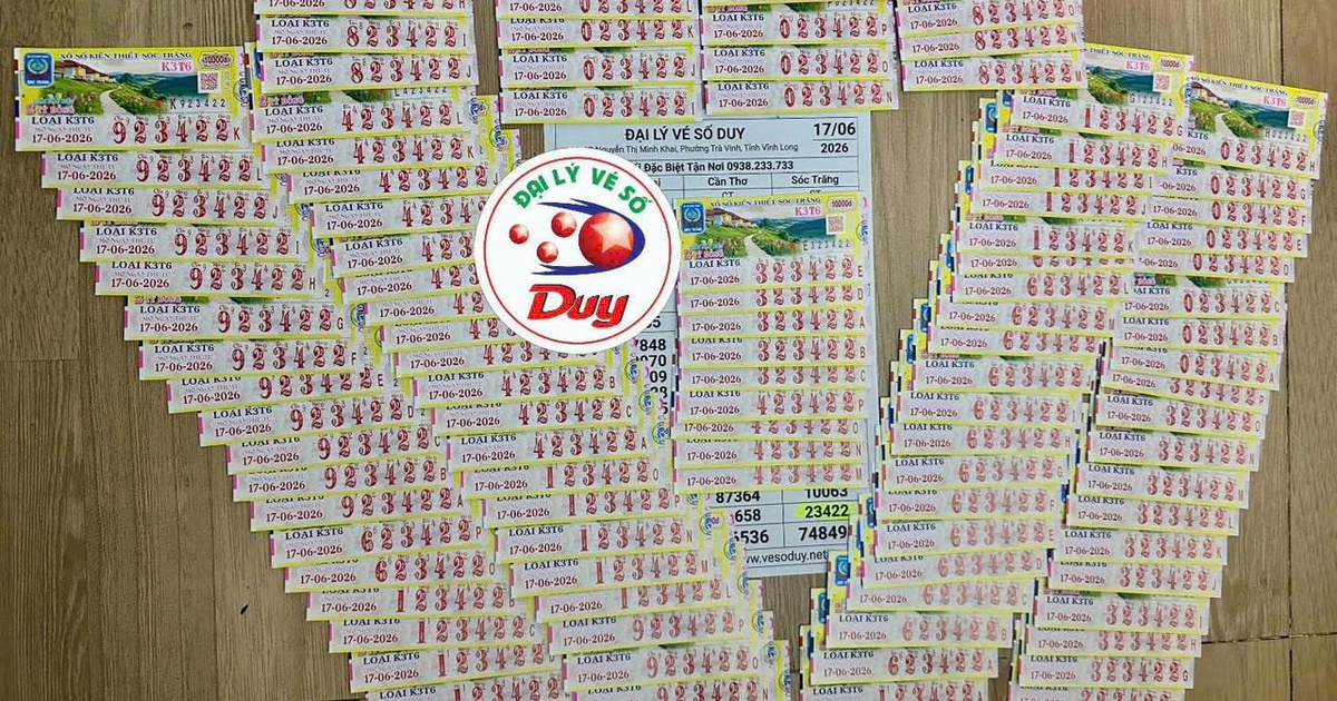 Đại lý Vĩnh Long đổi thưởng 107 vé trúng hơn 3,2 tỉ đồng xổ số miền Nam