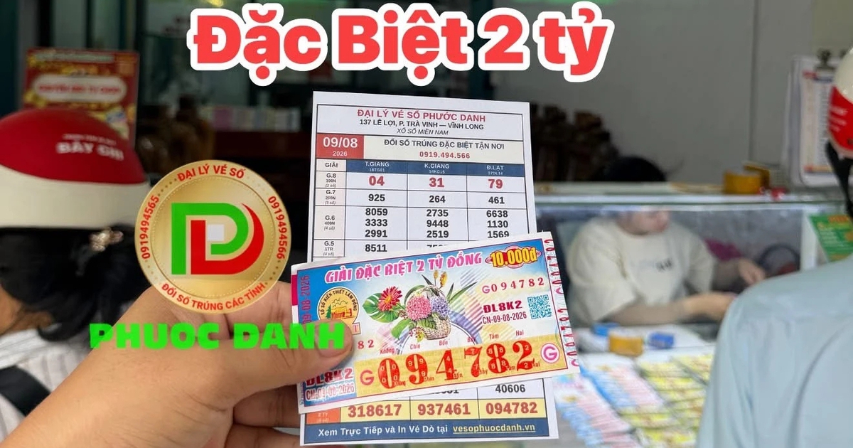 Ngày nào cũng mua 1 tờ, người chạy xe ôm trúng độc đắc xổ số miền Nam