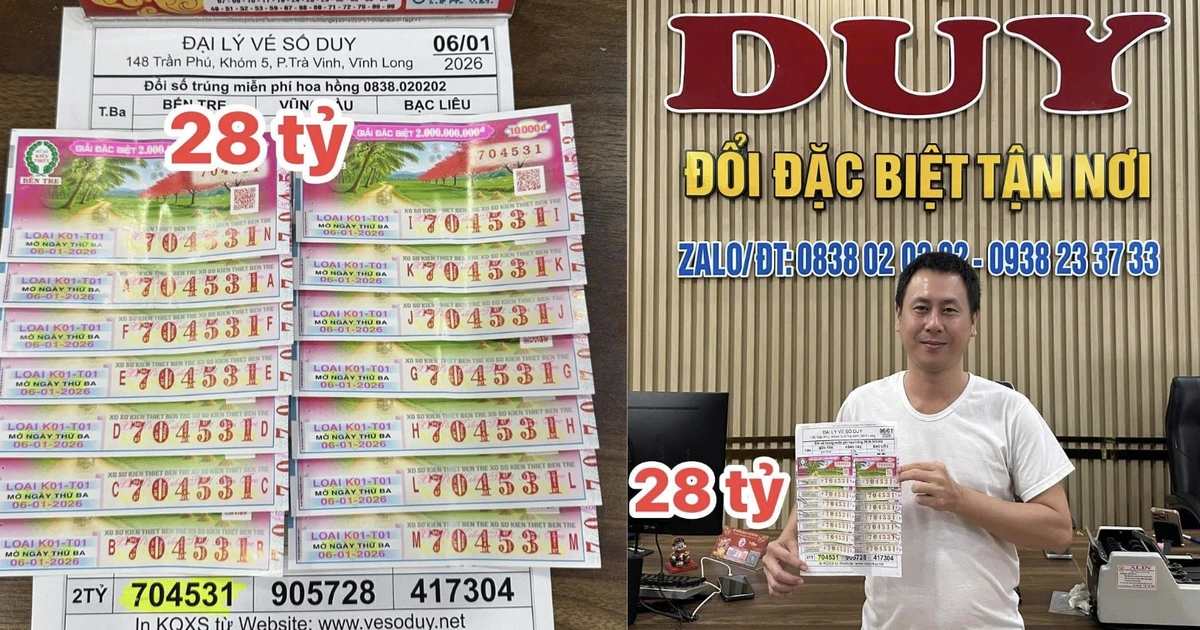 Người phụ nữ trúng 28 tỉ xổ số miền Nam, đi đổi thưởng 'khủng' cùng người thân