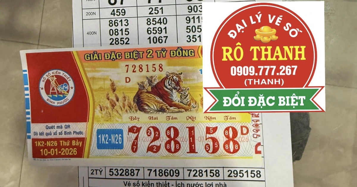 Trùng hợp hiếm gặp: Vé trúng độc đắc 2 đài xổ số miền Nam có dãy số giống nhau