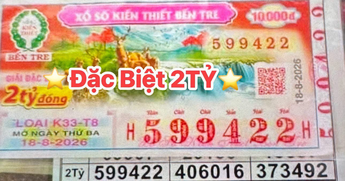 Vợ chồng rủ nhau đi mua vé số, trúng độc đắc 2 tỉ xổ số miền Nam