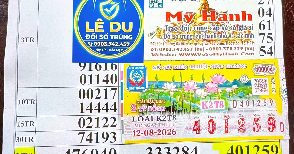 Vừa viết đơn xin nghỉ việc, chàng trai trúng độc đắc 2 tỉ xổ số miền Nam
